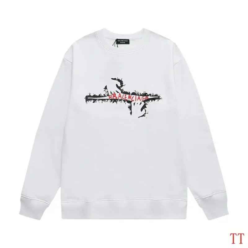 balenciaga sweatshirt manches longues pour unisexe s_1240a57